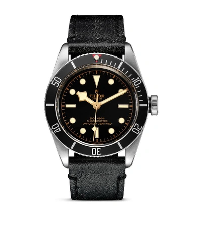 Shop Tudor Black Bay Stainless Steel Watch 41mm