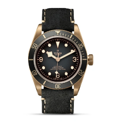 Shop Tudor Black Bay Bronze Watch 43mm