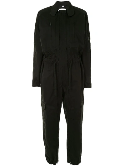 Shop Random Identities Jumpsuit Mit Reissverschluss In Black