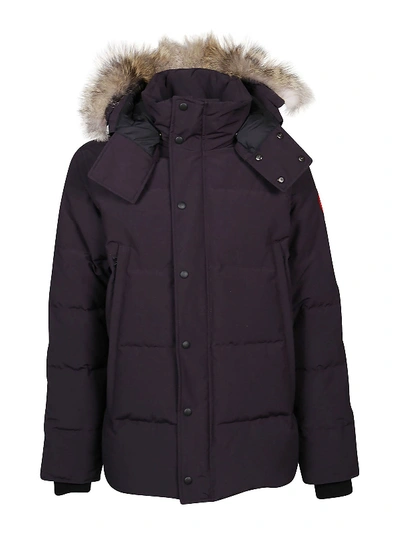 Shop Canada Goose Wyndham Parka In Blue