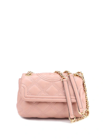 Shop Tory Burch Convertible Fleming Soft Small Bag In Pink