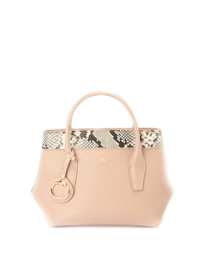 Shop Class Roberto Cavalli Dafne Small Bag In Pink