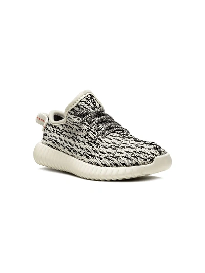 Shop Adidas Originals Yeezy Boost 350 "turtle Dove" Sneakers In White