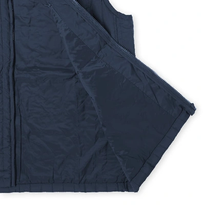 Shop Rains Liner Vest In Blue