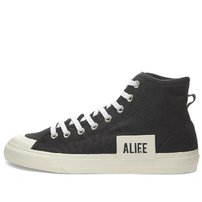 Shop Adidas Consortium X Alife Nizza Hi In Black