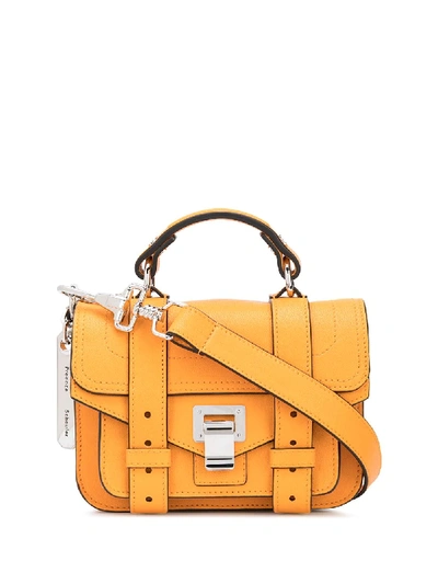 Shop Proenza Schouler Ps1 Micro Mini Bag In Orange