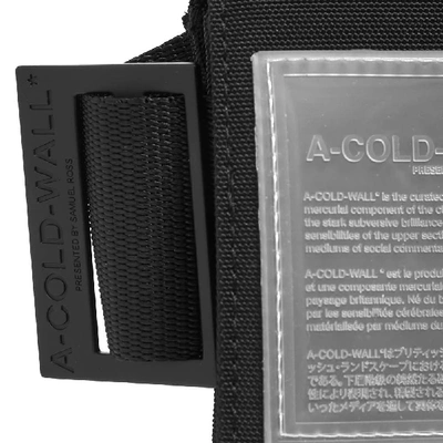 Shop A-cold-wall* V2 Multi Pocket Holster Bag In Black