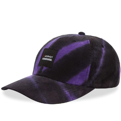 Shop Neighborhood X Gramicci Tie Dye Cap In Purple