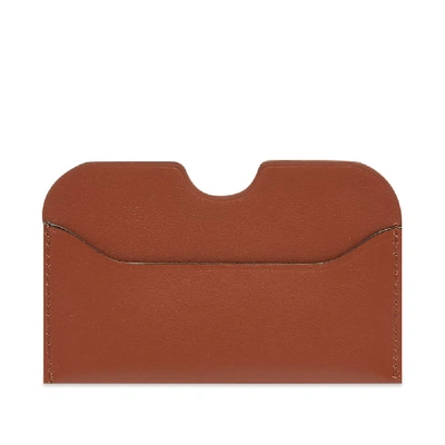 Shop Acne Studios Elmas S Card Holder In Brown