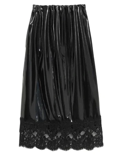 Shop N°21 Midi Skirts In Black