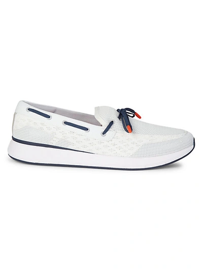 Shop Swims Men's Breeze Wave Loafers In White