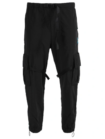 Shop Off-white Black Nylon Cargo Pants