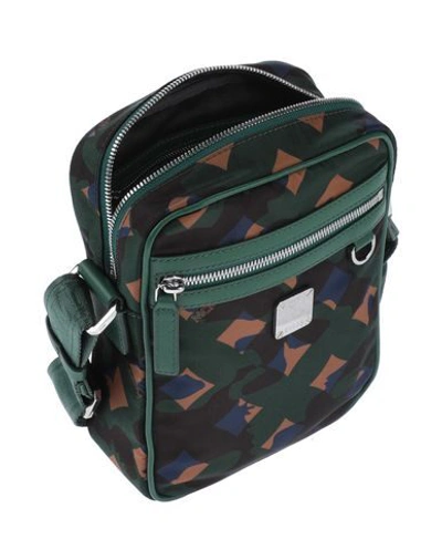 Shop Mcm Cross-body Bags In Dark Green