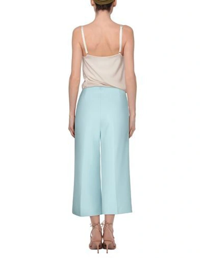 Liu •jo Cropped Pants In Blue
