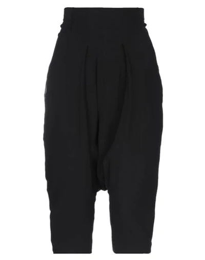 Shop Rick Owens Cropped Pants & Culottes In Black