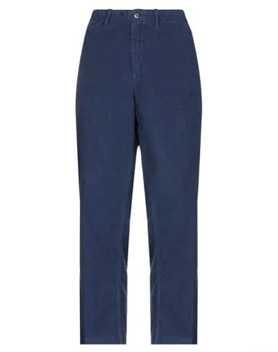 Shop Bellerose Pants In Dark Blue