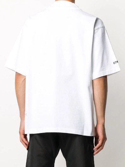 Shop Heron Preston Cotton T-shirt In White