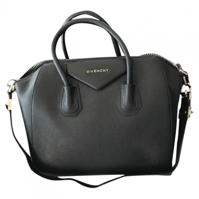Pre-owned Givenchy Black Leather Handbag