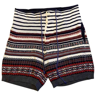 Pre-owned Sacai Multicolour Cotton Shorts