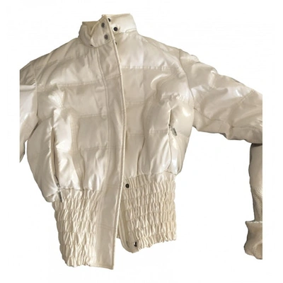 Pre-owned Versace Jeans White Jacket