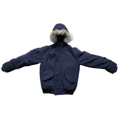 Pre-owned Canada Goose Navy Jacket