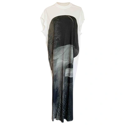 Pre-owned Rick Owens White Cotton Dress