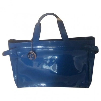 Pre-owned Armani Jeans Blue Handbag