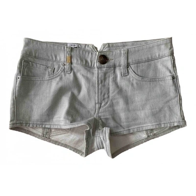 Pre-owned M Missoni Grey Cotton - Elasthane Shorts