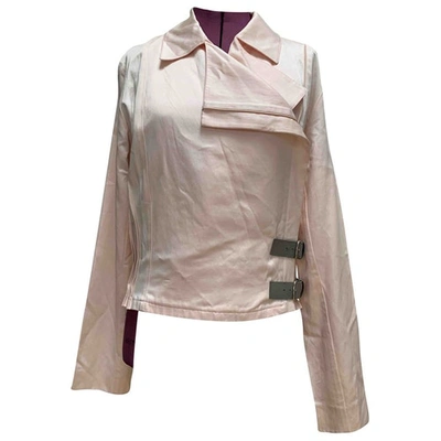 Pre-owned Pringle Of Scotland Jacket In Pink