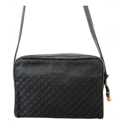 Pre-owned Loewe Black Cloth Handbag