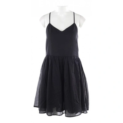 Pre-owned Anine Bing Black Cotton Dress