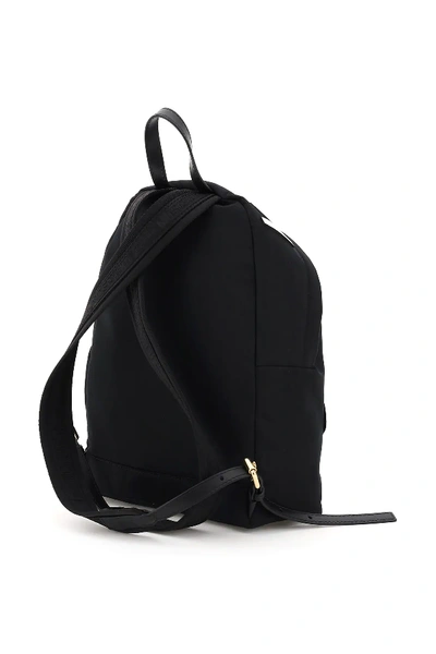Shop Moschino Teddy Bear Sunglasses Backpack In Black,white