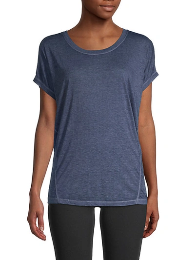Shop Marc New York Cool Wash T-shirt In Midnight