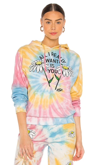 Shop By Samii Ryan All I Want Hoodie In Tie Dye