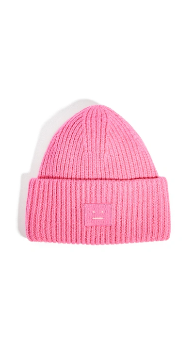 Shop Acne Studios Pansy N Face Hat In Bubblegum Pink