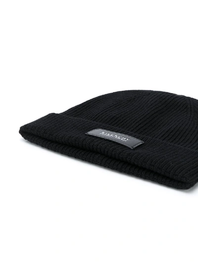 Shop Givenchy Wool Beanie In Black