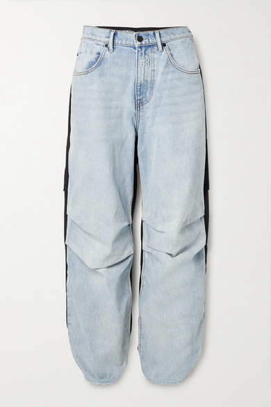 alexander wang pack mix hybrid cargo jean