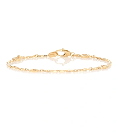 Shop Gucci Interlocking G 18kt Gold Bracelet