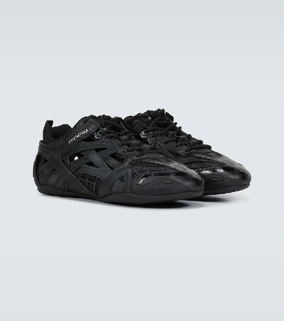 Shop Balenciaga Drive Sneakers In Black