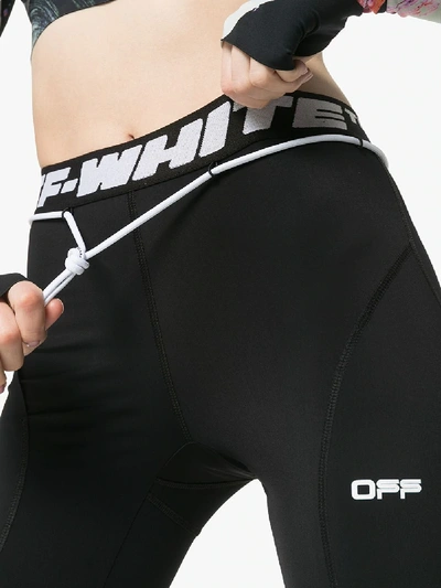 Shop Off-white 'active' Radlerhose In Black