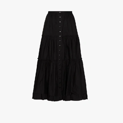 Shop The Marc Jacobs The Prairie Skirt In Black