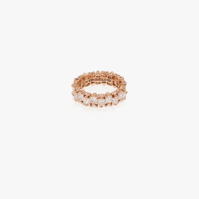 Shop Suzanne Kalan 18k Rose Gold Diamond Eternity Ring