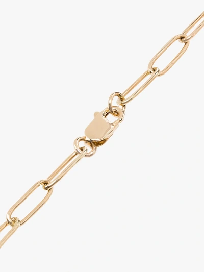 Shop Retrouvai 14k Yellow Gold Lion Signet Bracelet