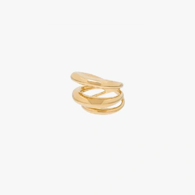 Shop Charlotte Chesnais Gold Vermeil Echo Ring