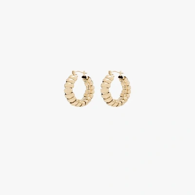 Shop Laura Lombardi Gold-plated Camilla Hoop Earrings