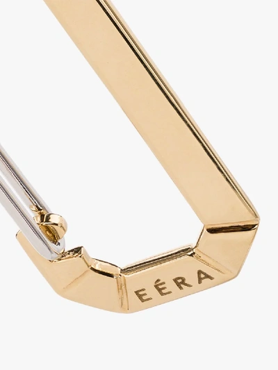 Shop Eéra 18k Yellow And White Gold Chiara Large Diamond Earring In Metallic