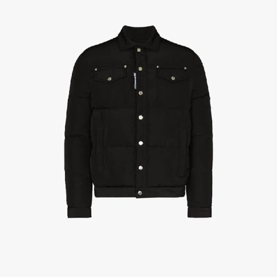 Dsquared2 Padded Down Jacket In Black