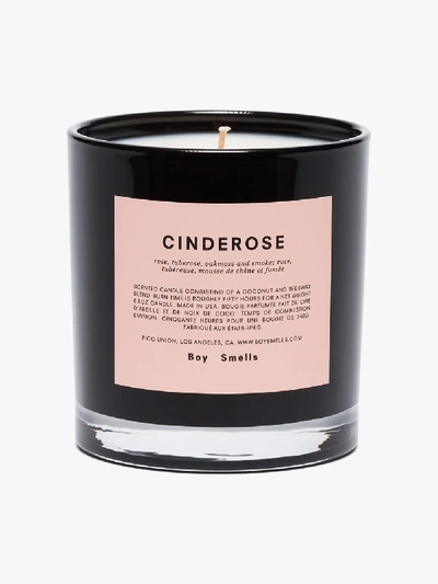 Shop Boy Smells Cinderose Candle In Black