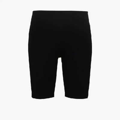 Shop Paco Rabanne Milano Cycling Shorts In Black