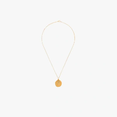 Shop Alighieri Gold-plated The Nebulous Whirlpool Necklace
